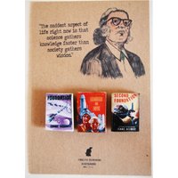 Isaac Asimov's Foundation Serie Miniatur Buch Magnete Set Isaac Asimov's Foundation Serie Miniatur Buch Magnete Set von Bunnyhell