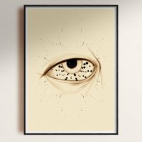 Fischauge | Stilisierter Kunstdruck Seltsame Okkulte Konzeptkunst Gothic, Uralte Kunst, Alchemie Druck Fischauge | Stilisierter Kunstdruck Seltsame Okkulte Konzeptkunst Gothic, Uralte Kunst, Alchemie Druck von BunsoPrints