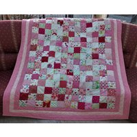 Quilt Für Mädchen 170x147cm, Hochwertige Designerstoffe, Farblich Liebevoll Aufeinander Abgestimmt von BunteFlickenecke