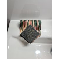 Seifenschale Mehrfarbig Keramik Bunt Seifenablage Mit Ablauf Abfluss Handgefertigt Hochwertige Deko Design Ton Handarbeit Geschenk Seifen von BunteWurzel