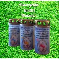 Ostergrabkerze Für Sternenkinder Ostergrabkerze Für Sternenkinder von BunterGrabschmuck