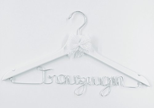 Buntermix Kleiderbügel Trauzeugin, tolles Geschenk für Ihre Hochzeit - individuell gestaltbar, personalisierbar mit Name von Buntermix