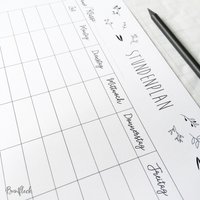 stundenplan - Der Auch Uns Mamas Gefällt von Buntfleck