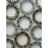 Weihnachtskranz Strickkranz Mistelzweigkranz Strickkordel Draht Kranz Weihnachten Wandkranz Türkranz Weihnachtskranz Strickkranz Mistelzweigkranz Strickkordel Draht Kranz Weihnachten Wandkranz Türkranz von BuntundschoenShop