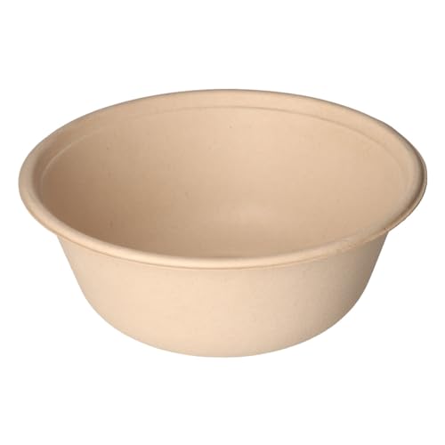 Bagasse-Schüssel, Braun, 1500 ml von Bunzl