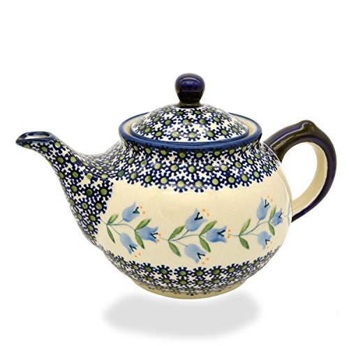 Bunzlauer Teekanne für ca 6 Tassen oder 1,25 Liter (Dekor Agnes) von Bunzlauer keramik