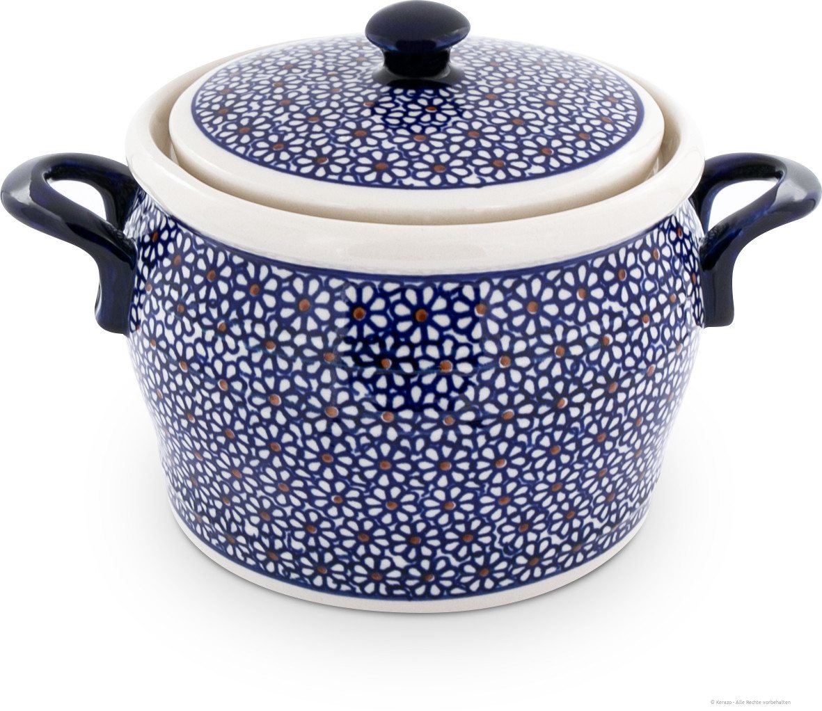 Bunzlauer Keramik Einmachglas 1,75L Bunzlauer Rumtopf Einlegetopf Keramiktopf Mehrwecktopf Dekor 120, Keramik Bunzlauer Keramik Einmachglas 1,75L Bunzlauer Rumtopf Einlegetopf Keramiktopf Mehrwecktopf Dekor 120, Keramik von Bunzlauer Keramik