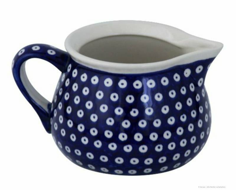 Bunzlauer Keramik Kanne Bunzlauer Keramik 1L Milchkrug Kanne 19,4x10,8cm, Dekor 42, 1,00 l von Bunzlauer Keramik