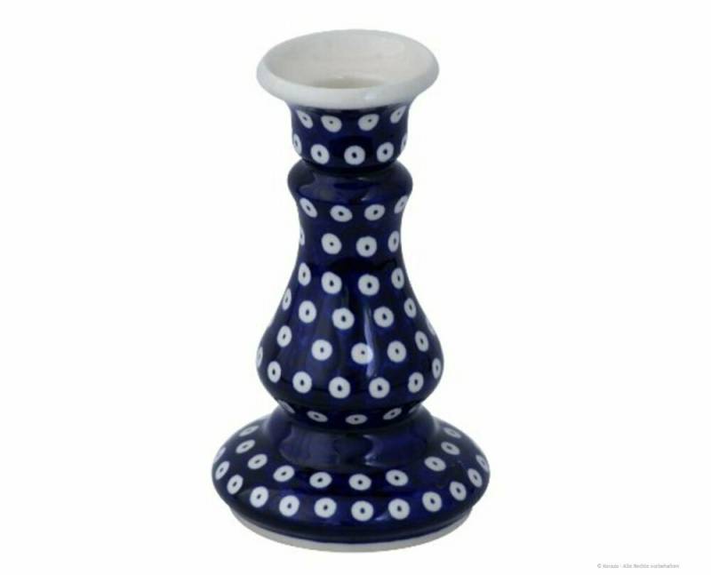 Bunzlauer Keramik Kerzenständer Bunzlauer Keramik Baluster Kerzenständer Ø10 cm,16,7 cm hoch, Dekor 42 von Bunzlauer Keramik