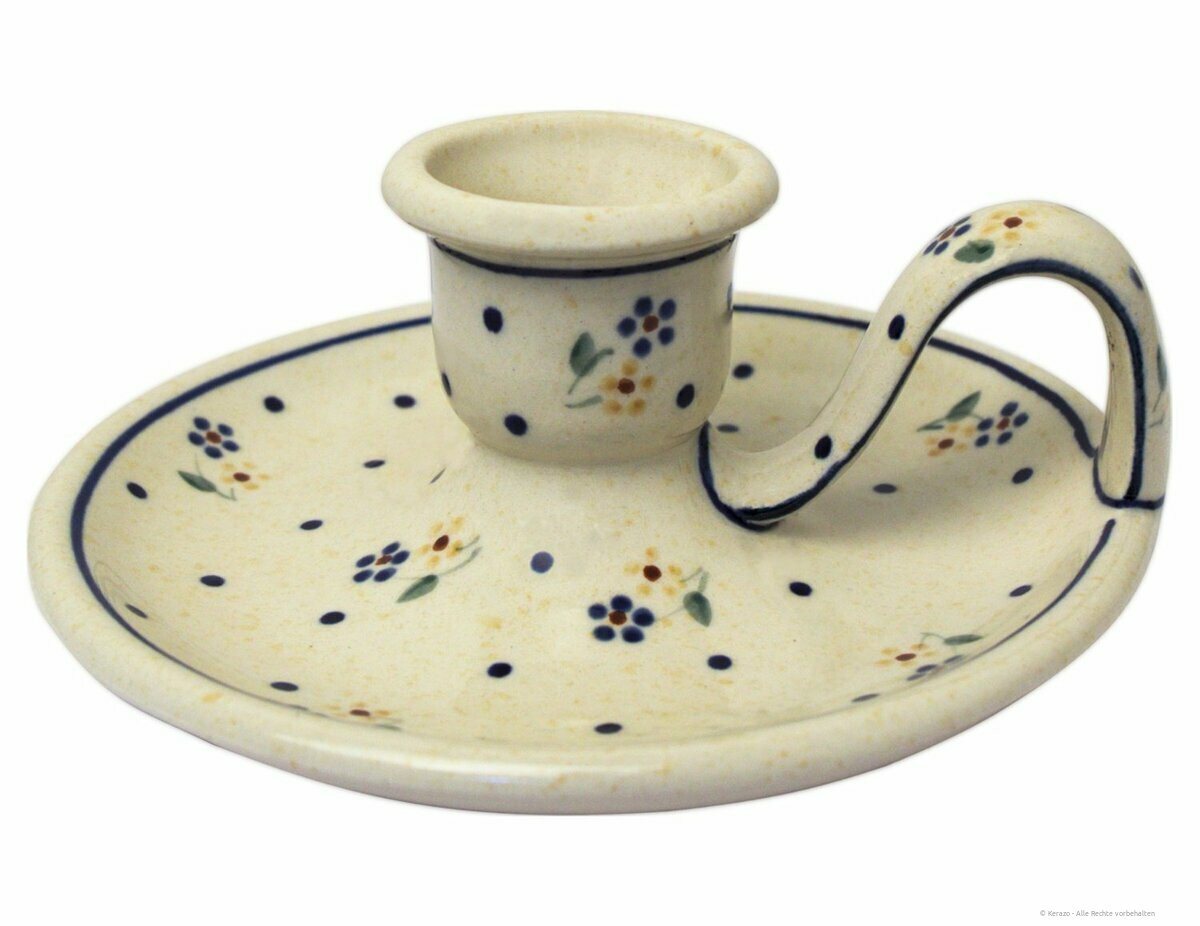 Bunzlauer Keramik Kerzenständer Bunzlauer Keramik retro Chamberstick Kerzenhalter Ø14,5x5,5cm Dekor111 Bunzlauer Keramik Kerzenständer Bunzlauer Keramik retro Chamberstick Kerzenhalter Ø14,5x5,5cm Dekor111 von Bunzlauer Keramik