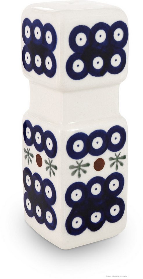 Bunzlauer Keramik Salz- / Pfefferstreuer Bunzlauer Keramik Salzstreuer XXL – 15 cm hoch, groß, eckig, Dekor 41 Bunzlauer Keramik Salz- / Pfefferstreuer Bunzlauer Keramik Salzstreuer XXL – 15 cm hoch, groß, eckig, Dekor 41 von Bunzlauer Keramik