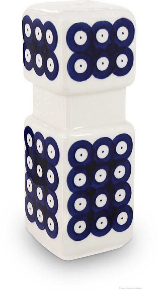 Bunzlauer Keramik Salz- / Pfefferstreuer Bunzlauer Keramik Salzstreuer XXL – 15 cm hoch, groß, eckig, Dekor 42 Bunzlauer Keramik Salz- / Pfefferstreuer Bunzlauer Keramik Salzstreuer XXL – 15 cm hoch, groß, eckig, Dekor 42 von Bunzlauer Keramik