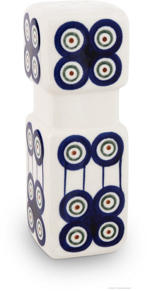 Bunzlauer Keramik Salz- / Pfefferstreuer Bunzlauer Keramik Salzstreuer XXL – 15 cm hoch, groß, eckig, Dekor 8 Bunzlauer Keramik Salz- / Pfefferstreuer Bunzlauer Keramik Salzstreuer XXL – 15 cm hoch, groß, eckig, Dekor 8 von Bunzlauer Keramik