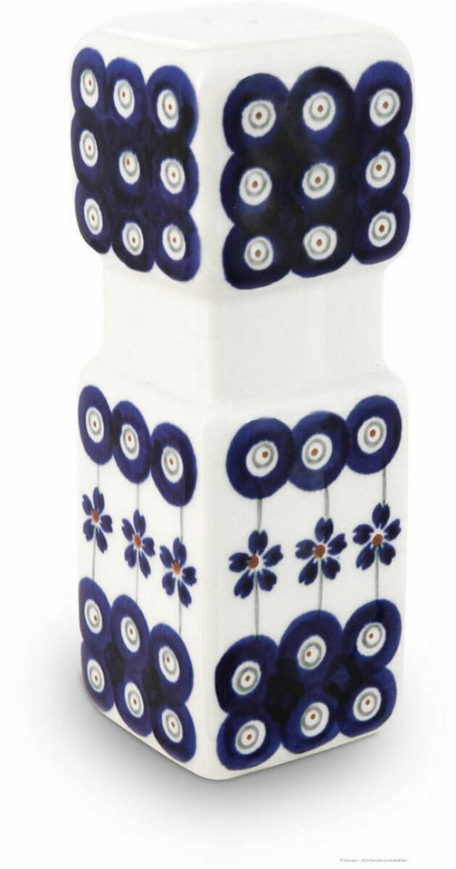 Bunzlauer Keramik Salz- / Pfefferstreuer Bunzlauer Keramik Salzstreuer XXL – 15 cm hoch, groß, eckig,Dekor 166a Bunzlauer Keramik Salz- / Pfefferstreuer Bunzlauer Keramik Salzstreuer XXL – 15 cm hoch, groß, eckig,Dekor 166a von Bunzlauer Keramik