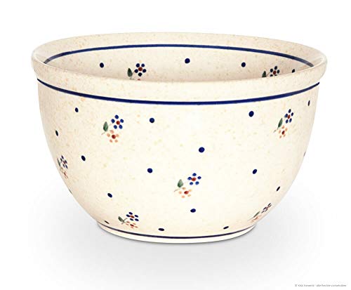 Bunzlauer Keramik Schüssel mit Innendekor klein, Ø16,2cm, H=9,3cm, V=0,84 Liter, Dekor 111 von Bunzlauer Keramik