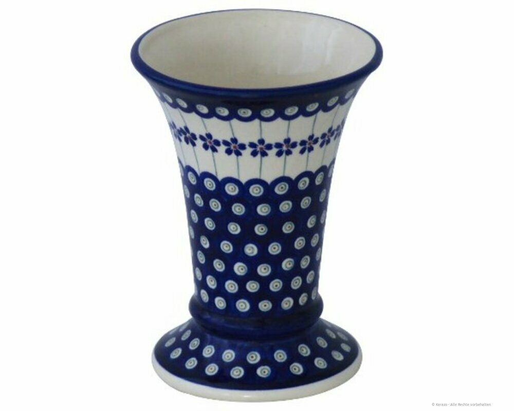 Bunzlauer Keramik Tischvase Bunzlauer Keramik 800ml Vase "Valentina" 19,5cm Blumenvase Dekor 166a Bunzlauer Keramik Tischvase Bunzlauer Keramik 800ml Vase "Valentina" 19,5cm Blumenvase Dekor 166a von Bunzlauer Keramik