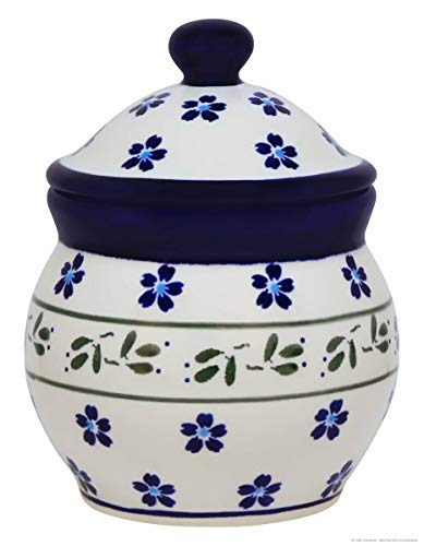 Bunzlauer Keramik Töpfchen, Ø11,0 cm, H=11,7 cm, V=0.42 Liter, Dekor 163a von Bunzlauer keramik