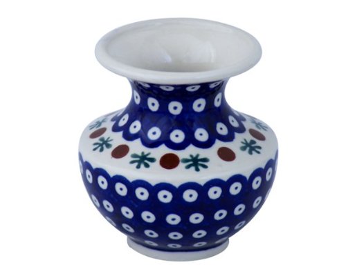 Original Bunzlauer Vase/Blumenvase H 11,1cm im Dekor 41 von Bunzlauer keramik