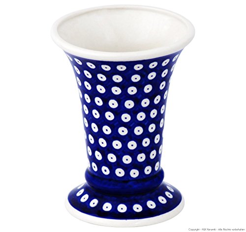 Original Bunzlauer Vase/Blumenvase im Dekor 42 von Bunzlauer Keramik