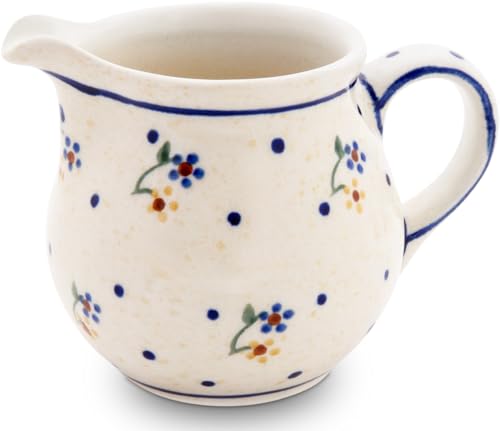 Bunzlauer Keramik Sahnekännchen Milchkännchen 180 ml Ø 6,5cm H 8cm (Dekor 111) von Bunzlauer keramik