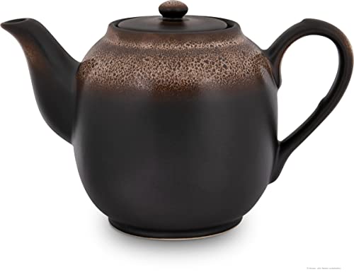 Bunzlauer Keramik Teekanne 1.5L, Ø=27.2cm, H=17.5cm, Dekor ZACIEK von Bunzlauer keramik