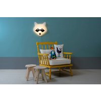 Kinderwandlampe. "Waschbär" Kinderwandlampe. "Waschbär" von BuoKids