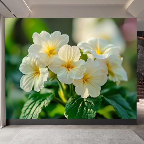 Fototapete Blumen und Pflanzen Tapete 350 x 256 cm (WxH) Fototapeten Schlafzimmer Wohnzimmer Moderne 3D Effekt Wandtapete Blumen Vliestapete Wand Dekoration Poster Foto Tapeten q.4925 von Buohwiwe