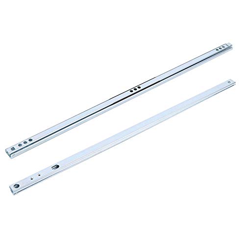 2er Set Schubladenschienen,450 x 17mm Schubladenauszug Schienen Maximale Belastbarkeit 15-20KG Schienen Schublade für Schubladen Rollenauszug 2er Set Schubladenschienen,450 x 17mm Schubladenauszug Schienen Maximale Belastbarkeit 15-20KG Schienen Schublade für Schubladen Rollenauszug von SALUTUY