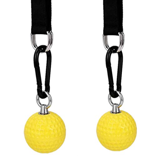 FastUU Kletter-Pull-Up-Power-Ball, Gelber Pull-Up-Arm Krafttraining Hängende Kugel, 304 Edelstahl Klettern Solide Trainingskanonenkugel, Fitness-Übung Heimfitness Klimmzug-Ausrüstung FastUU Kletter-Pull-Up-Power-Ball, Gelber Pull-Up-Arm Krafttraining Hängende Kugel, 304 Edelstahl Klettern Solide Trainingskanonenkugel, Fitness-Übung Heimfitness Klimmzug-Ausrüstung von Buosha