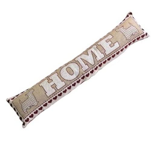 Bresme Dekorative Textil-Zugluftstopper – Wärmeisolierung für Untertüren, originelles Design aus der Kollektion Home, Universalgröße 85 cm lang von Burcasa