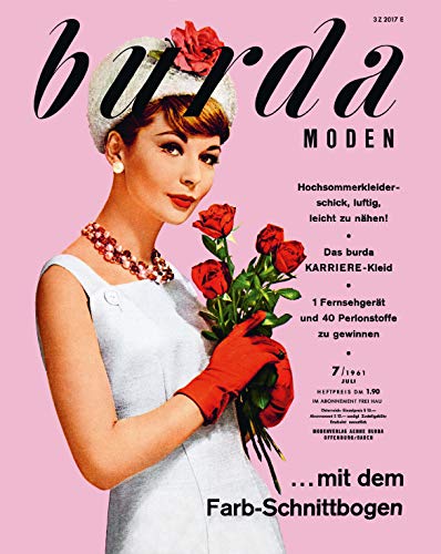 Burda Poster im Retro Design Din A2 (Pink) von Burda