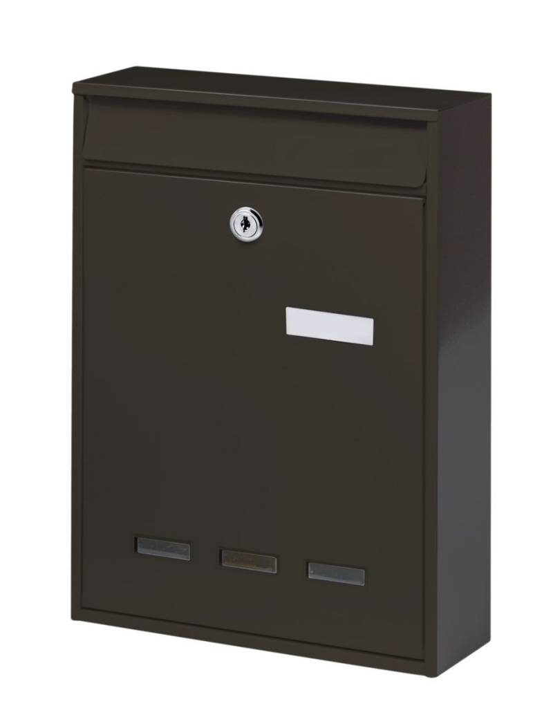 Burg Wächter Briefkasten Köln braun DIN A4 872 BR von Burg-Wächter KG