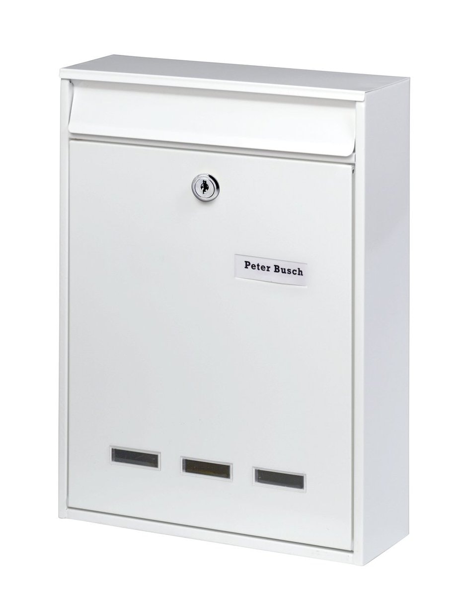 Burg Wächter Briefkasten Köln weiss DIN A4 872 W Burg Wächter Briefkasten Köln weiss DIN A4 872 W von Burg-Wächter KG