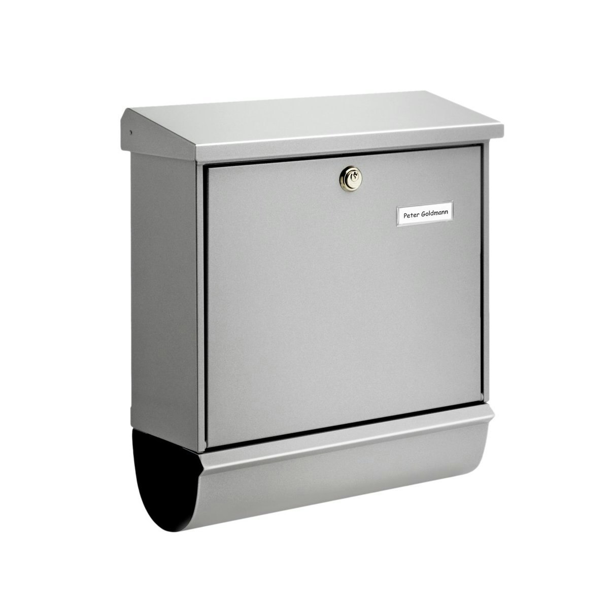 Burg Wächter Briefkasten-Set Comfort Silber 91300 Si Burg Wächter Briefkasten-Set Comfort Silber 91300 Si von Burg-Wächter KG
