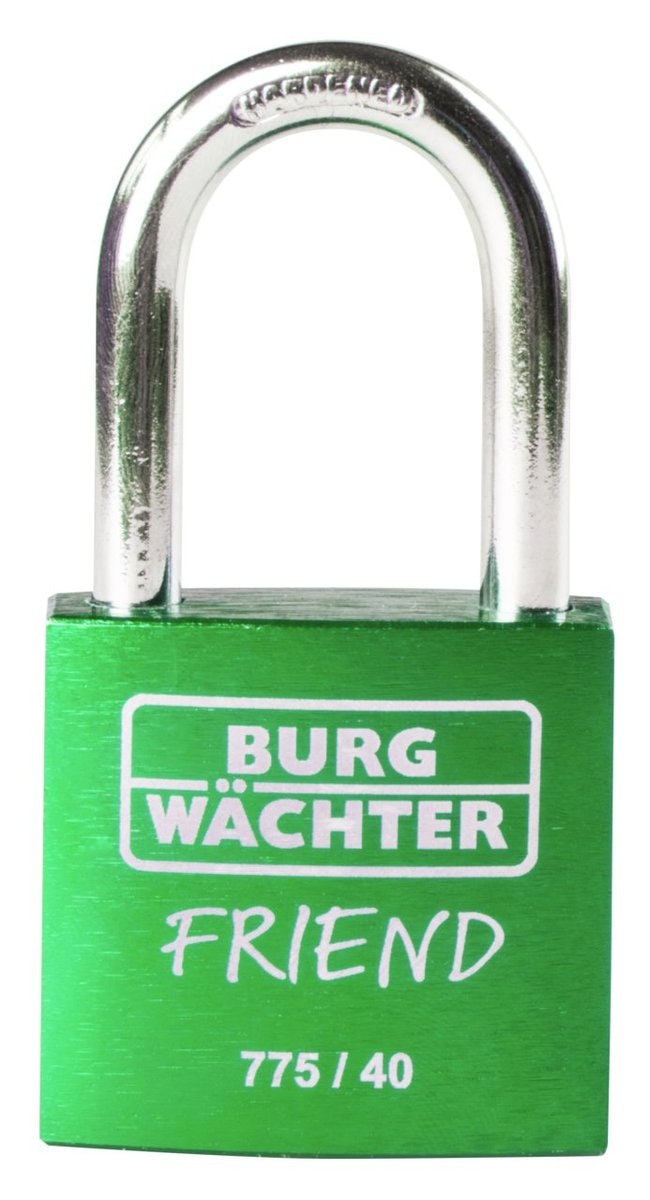 Burg Wächter Zyl.-Vorhangschloss 775 40 35 GREEN SB von Burg-Wächter KG