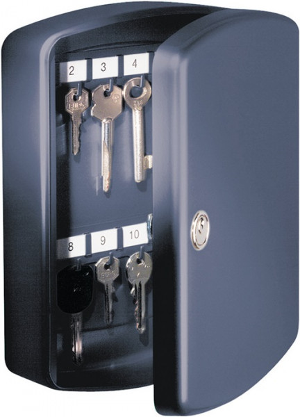 Schlüsselbox Key Box H330xB235xT75mm weiß Stahlbl.Anz.Hak.35 BURG-W... von Burg-Wächter KG