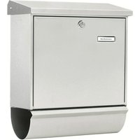 BURG WÄCHTER Briefkasten Comfort - Set 32680 silber von Burg Wächter