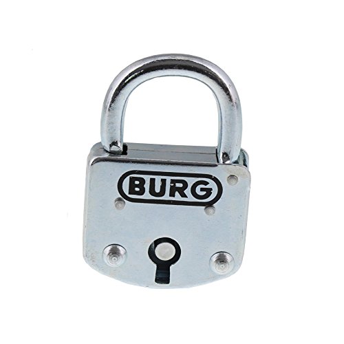 Burg-Wächter Vorhängeschloss 393 45, Inkl. 2 Schlüssel, Bügelstärke: 6,5 mm von BURG-WÄCHTER