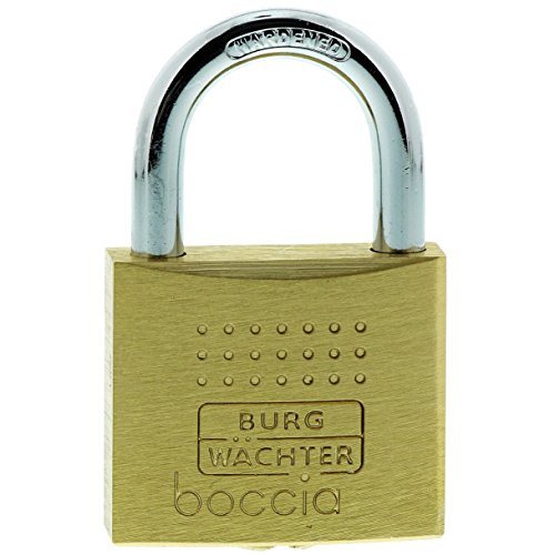 Burg-Wächter Vorhangschloss, 6,5 mm Bügelstärke, Kneifschutz, 2 Schlüssel, Boccia 450 40 SB Burg-Wächter Vorhangschloss, 6,5 mm Bügelstärke, Kneifschutz, 2 Schlüssel, Boccia 450 40 SB von BURG-WÄCHTER