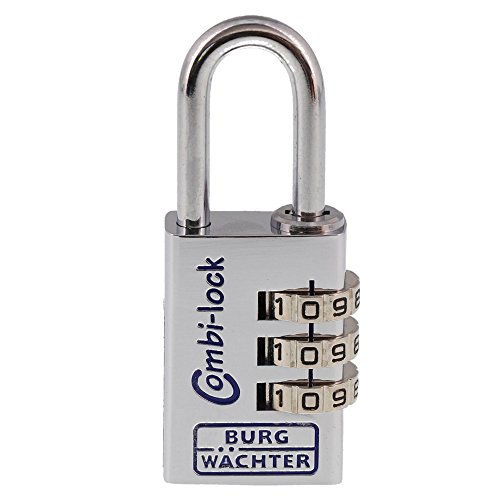 Burg-Wächter 30 Chromo BURG Vorhangschloss Combi Lock 90 CR, 30 mm SB, Burg-Wächter 30 Chromo BURG Vorhangschloss Combi Lock 90 CR, 30 mm SB, von BURG-WÄCHTER