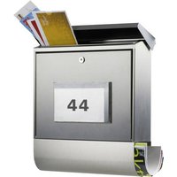 Burg Wächter 4400Ni Malaga Briefkasten Stahlblech Nickel Schlüsselschloss Burg Wächter 4400Ni Malaga Briefkasten Stahlblech Nickel Schlüsselschloss von Burg Wächter