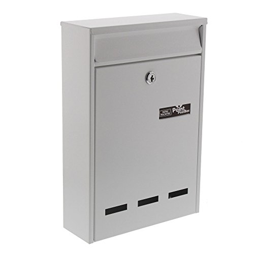 Burg Wächter, Anlagenbriefkasten, A5 Einwurf-Format, Verzinkter Stahl, Pocket 5871 W, Stahl Weiß Burg Wächter, Anlagenbriefkasten, A5 Einwurf-Format, Verzinkter Stahl, Pocket 5871 W, Stahl Weiß von Burg Wächter