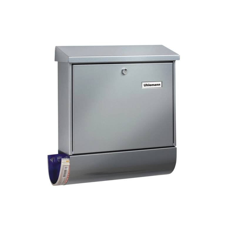 Burg Wächter Briefkasten + Box Set Vario 86720 Silber von Burg Wächter