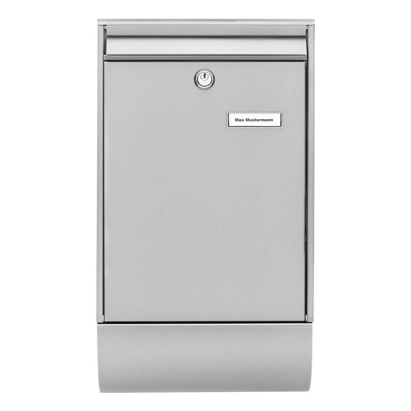Burg-Wächter Briefkasten 'Berlin-Set 37770 NI' edelstahlfarben 28,5 x 50 x 10,5 cm von Burg-Wächter