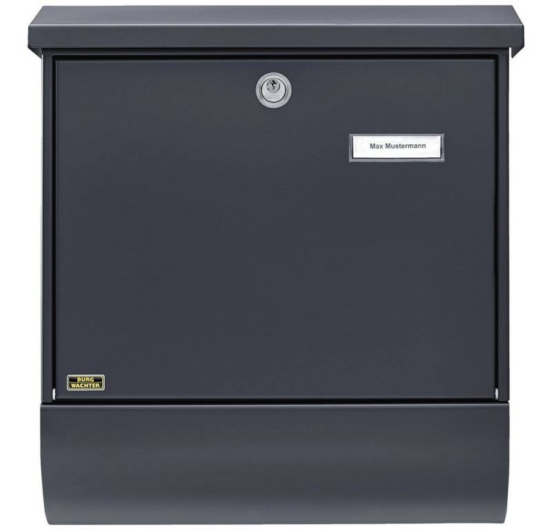Burg Wächter Briefkasten Burg Wächter 38215 SET VARIO 86720 ANT (EC) Briefkasten Stahl Anthrazi von Burg Wächter