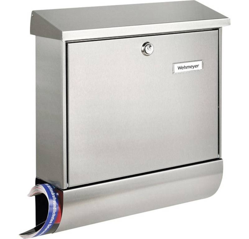 Burg Wächter Briefkasten Burg Wächter 8150 AMRUM-SET 38670 NI Briefkasten Edelstahl Silber Schl von Burg Wächter
