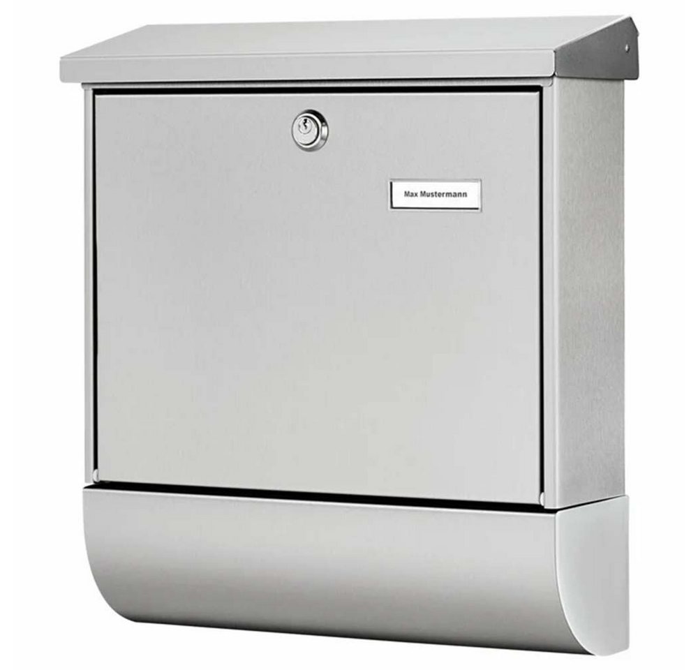 Burg Wächter Briefkasten Burg Wächter Briefkasten Amrum Set mit Zeitungsrolle, Edelstahl von Burg Wächter