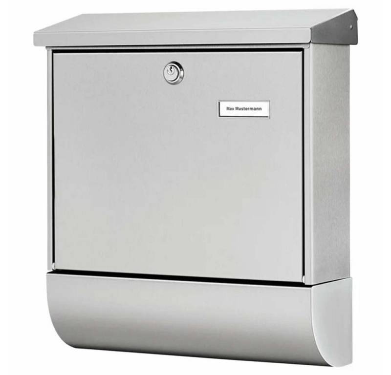 Burg Wächter Briefkasten Burg Wächter Briefkasten Amrum Set mit Zeitungsrolle, Edelstahl von Burg Wächter