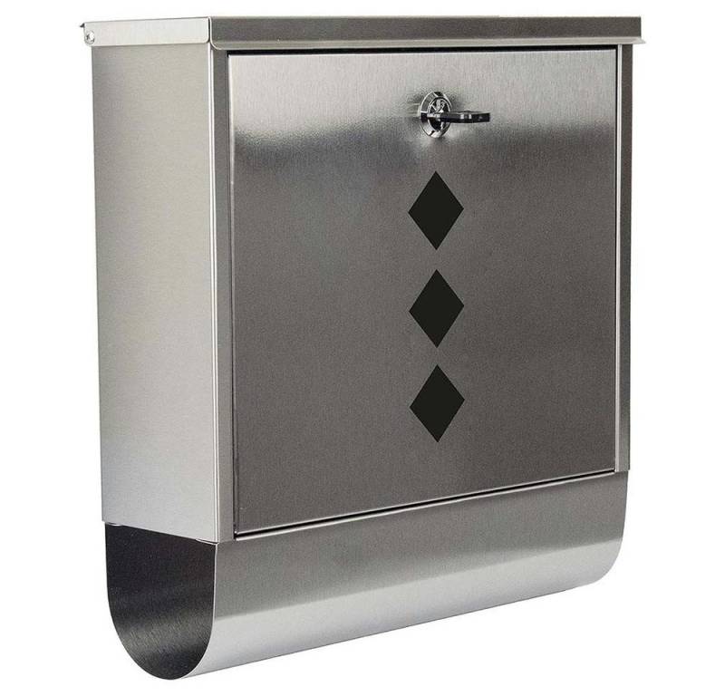 Burg Wächter Briefkasten Burg Wächter Briefkasten Square 6200 NI mit Zeitungsfach von Burg Wächter