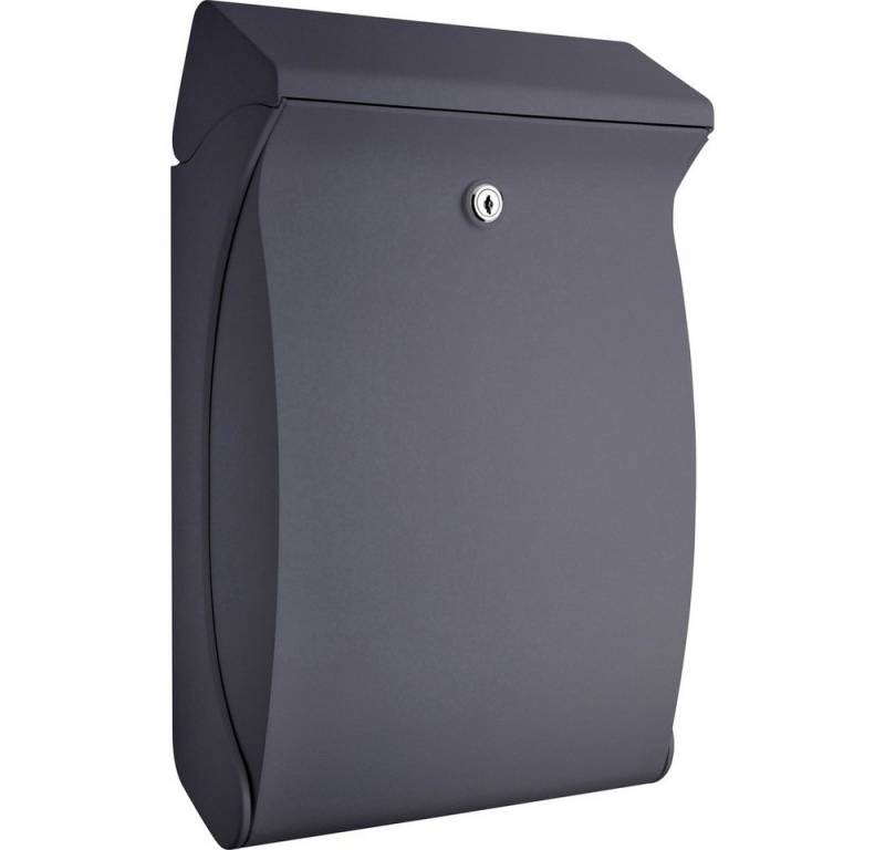 Burg Wächter Briefkasten Burg Wächter SWING 4906 ANT Briefkasten Kunststoff Anthrazit von Burg Wächter